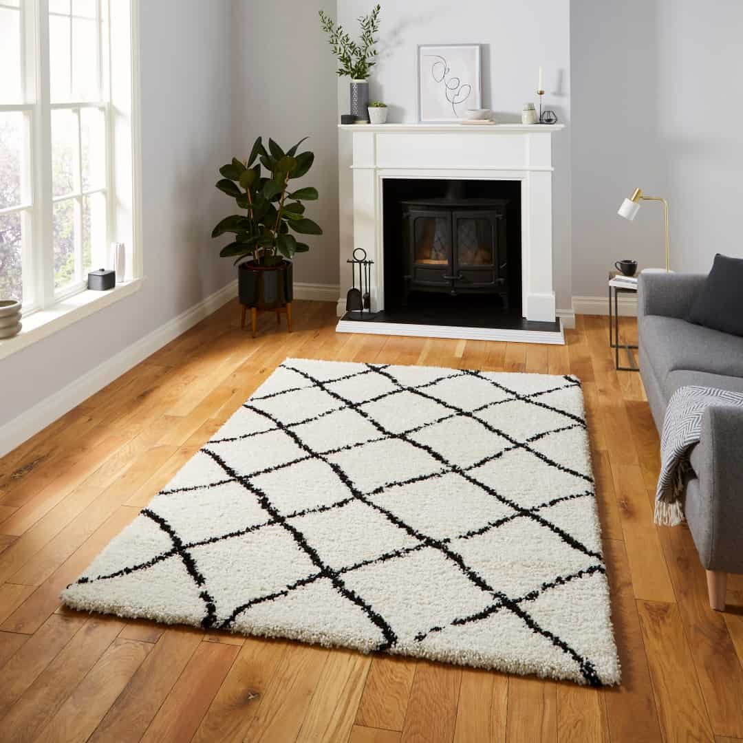 Scandi Berber G257 White/Black - Image 2