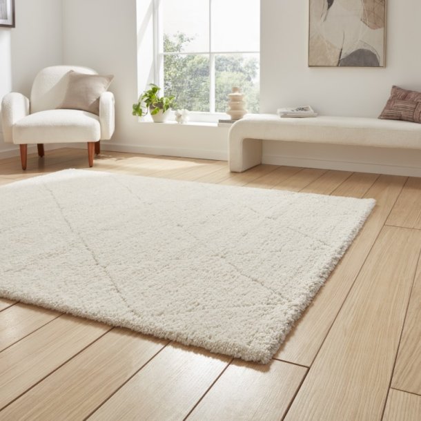 Ideal Shaggy 80362 Cream Rug - Image 2