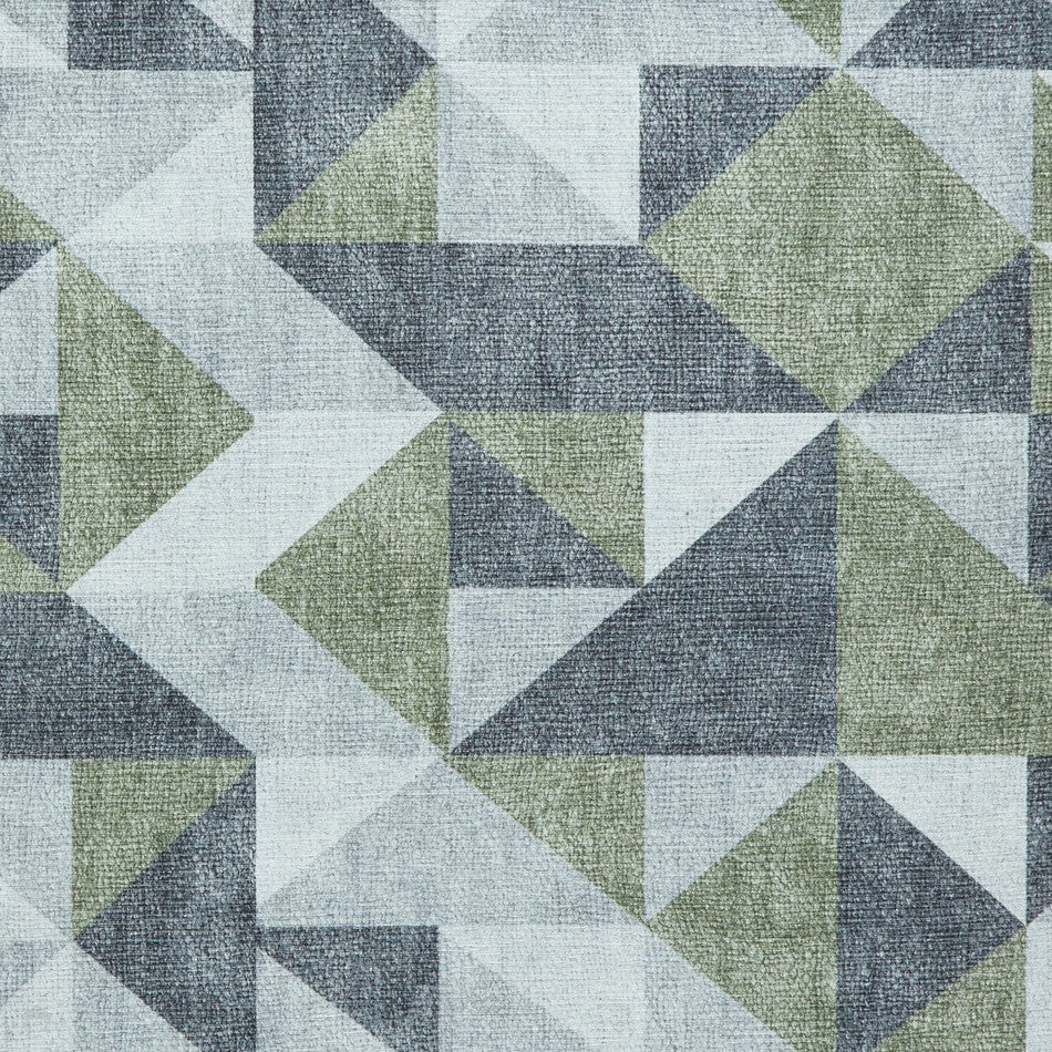 Washable Coral H1057 Green/Grey Rug - Image 4