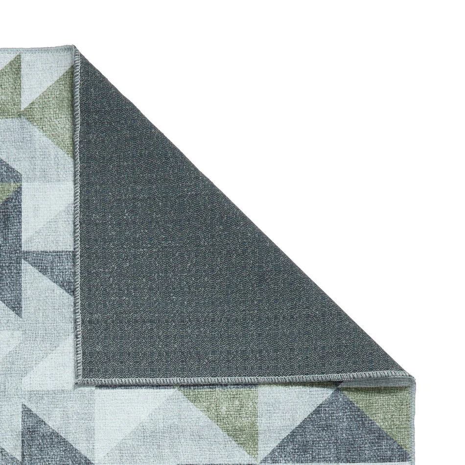 Washable Coral H1057 Green/Grey Rug - Image 7