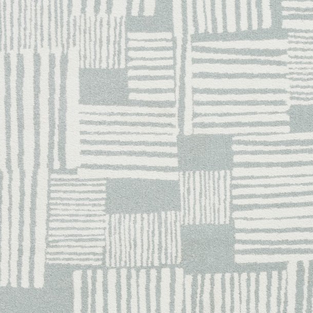 Green Blocks Modern Abstract Rug by Catherine Lansfield - Image 6