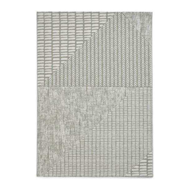 Green Larsson Geo Rug by Catherine Lansfield - Image 2