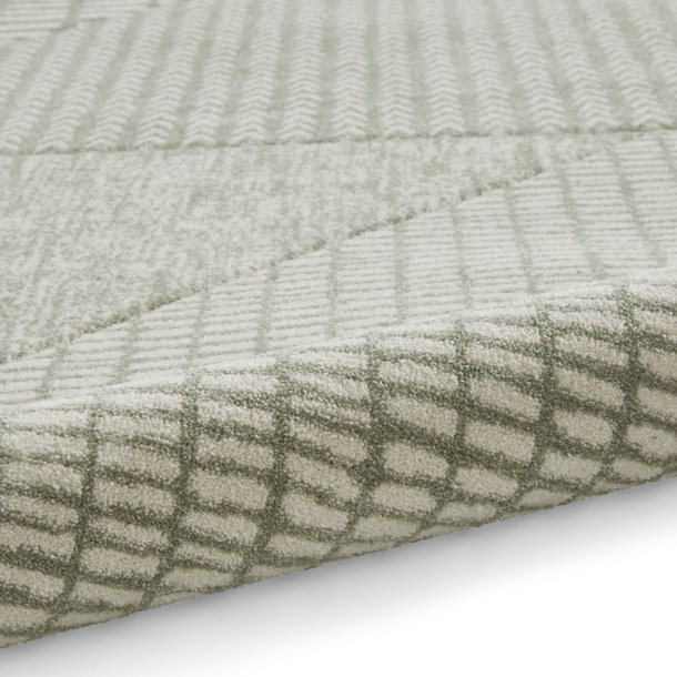 Green Larsson Geo Rug by Catherine Lansfield - Image 9