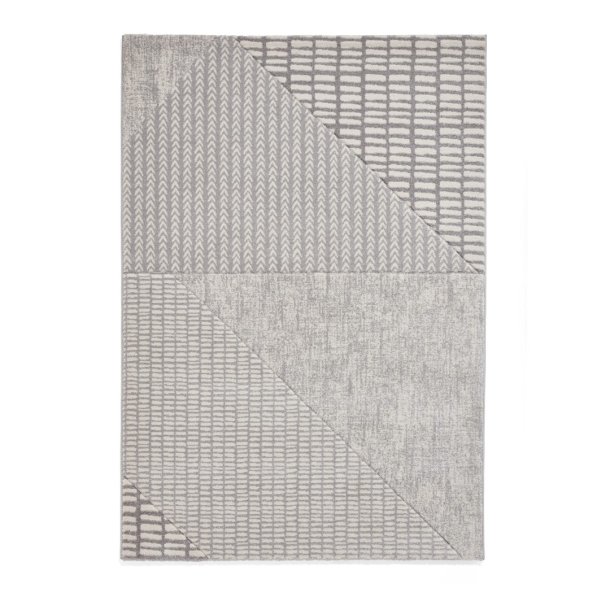 Grey Larsson Geo Rug by Catherine Lansfield - Image 2