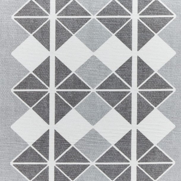 Victoria H1184 Grey/Dark Grey Rug - Image 4