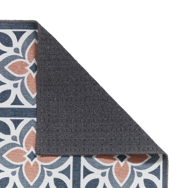 Victoria H1191 Grey/Orange Rug - Image 2