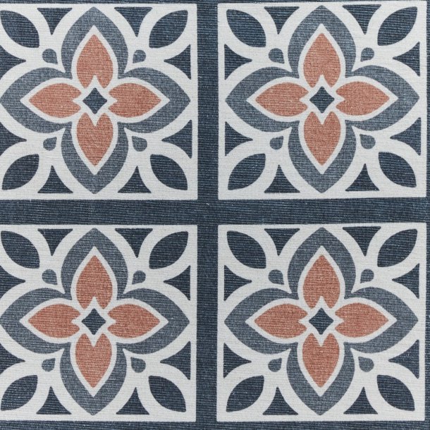 Victoria H1191 Grey/Orange Rug - Image 4