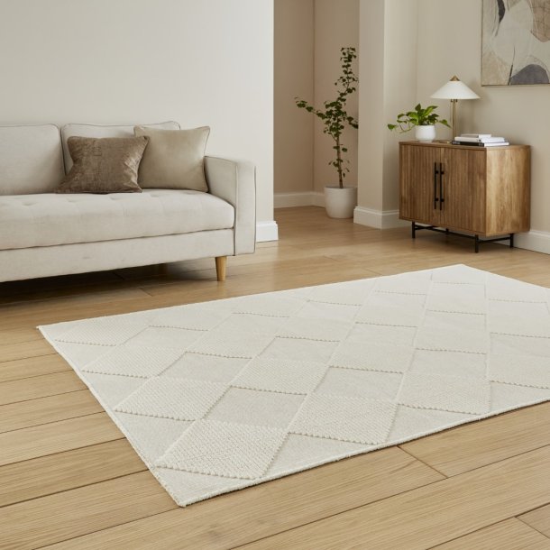 Lyna J0529 Cream Rug - Image 2