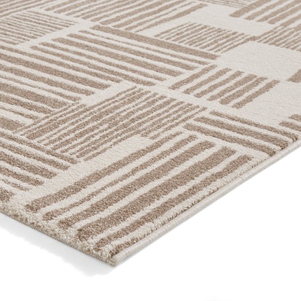 Natural Blocks Modern Abstract Rug by Catherine Lansfield - Image 7