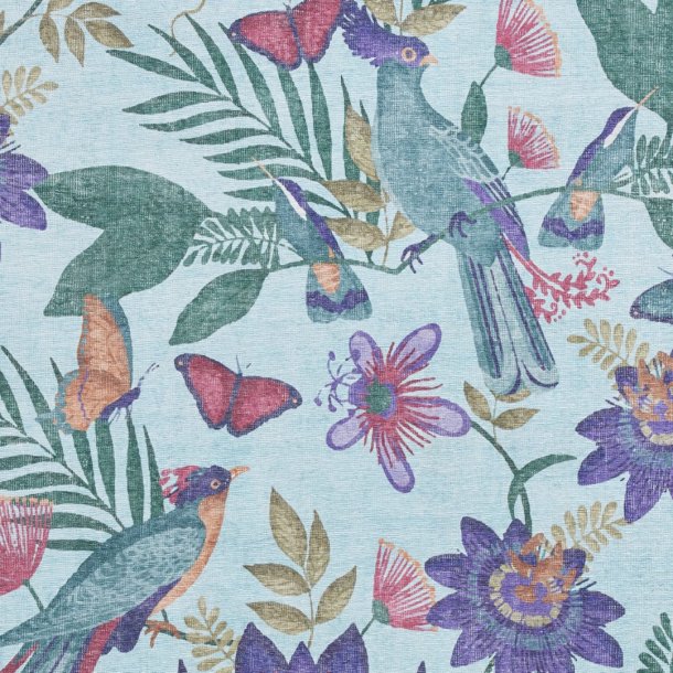 Purple Amaya Tropical Birds Botanical Rug by Catherine Lansfield - Image 6